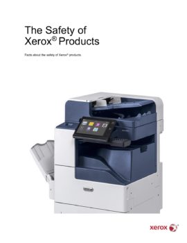 Safety facts, Xerox, go green, recycle, Environment, TinLof Technologies